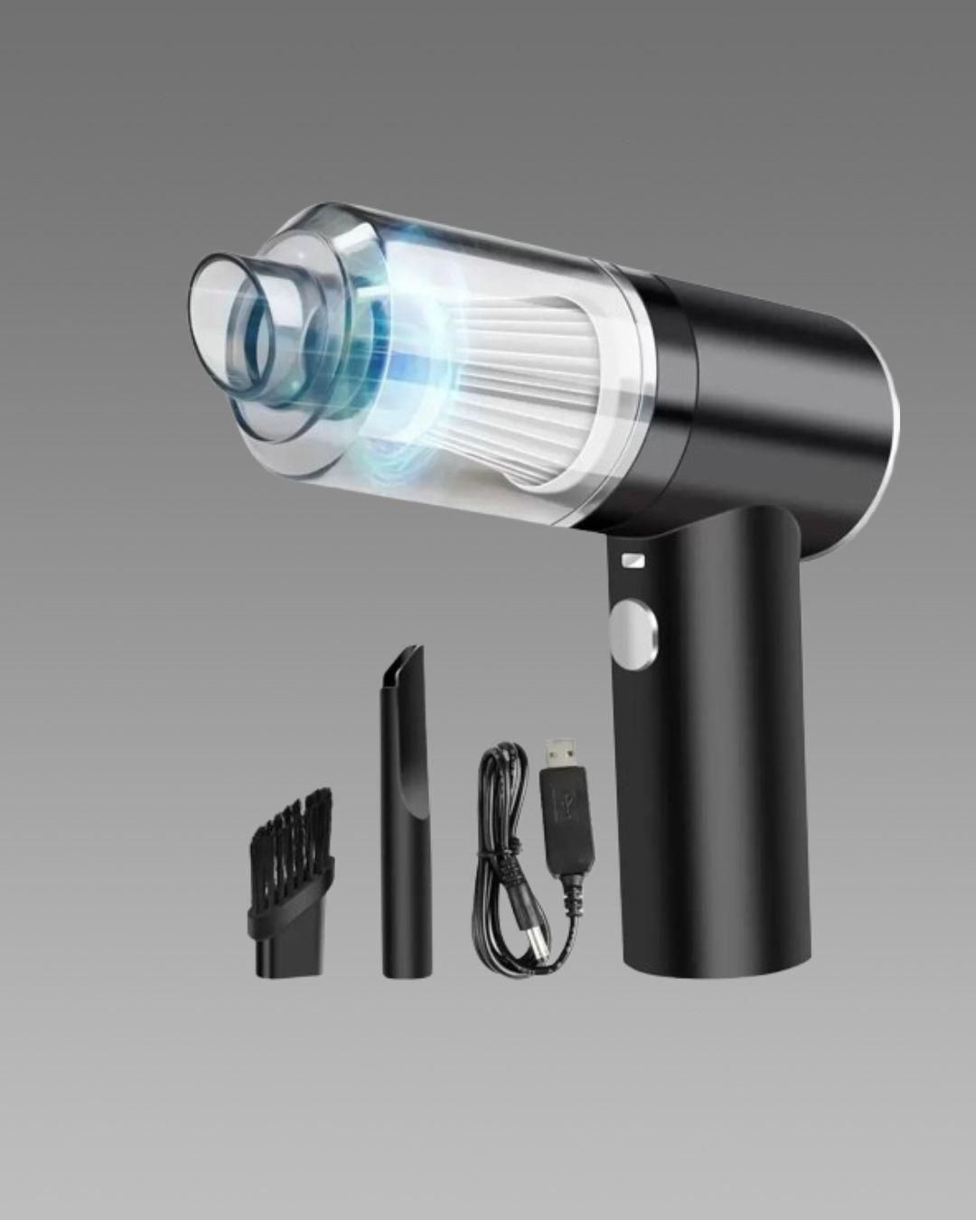 Portable Vacuum Suction Cleaner – Wireless Air Duster for Car, Keyboard & Home